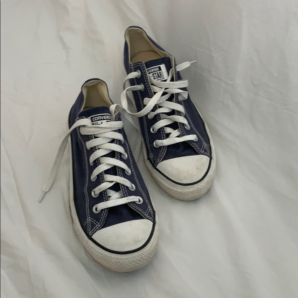 Navy LowTop Converse